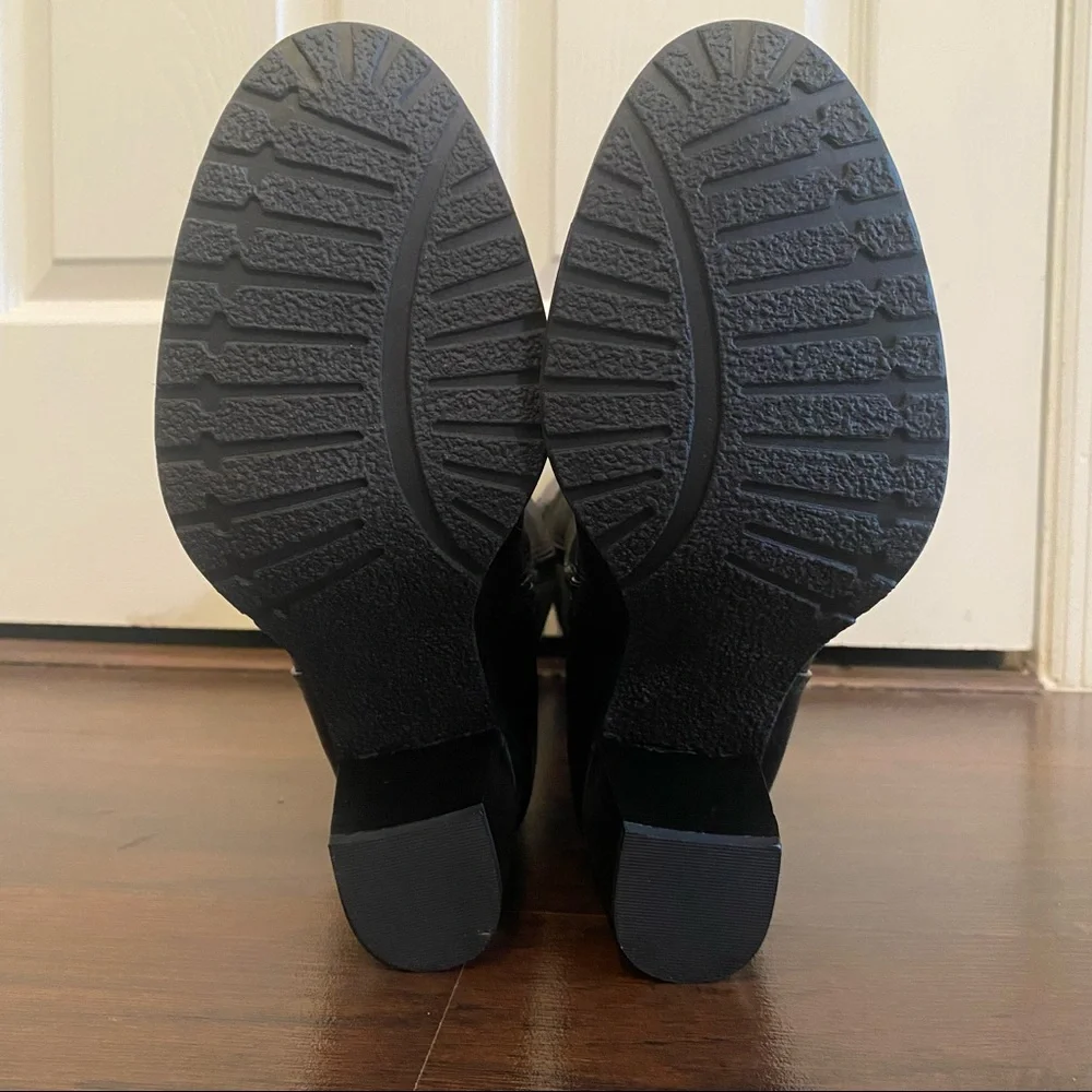 White Mountain Black Tall Boots - Picture 3 of 10